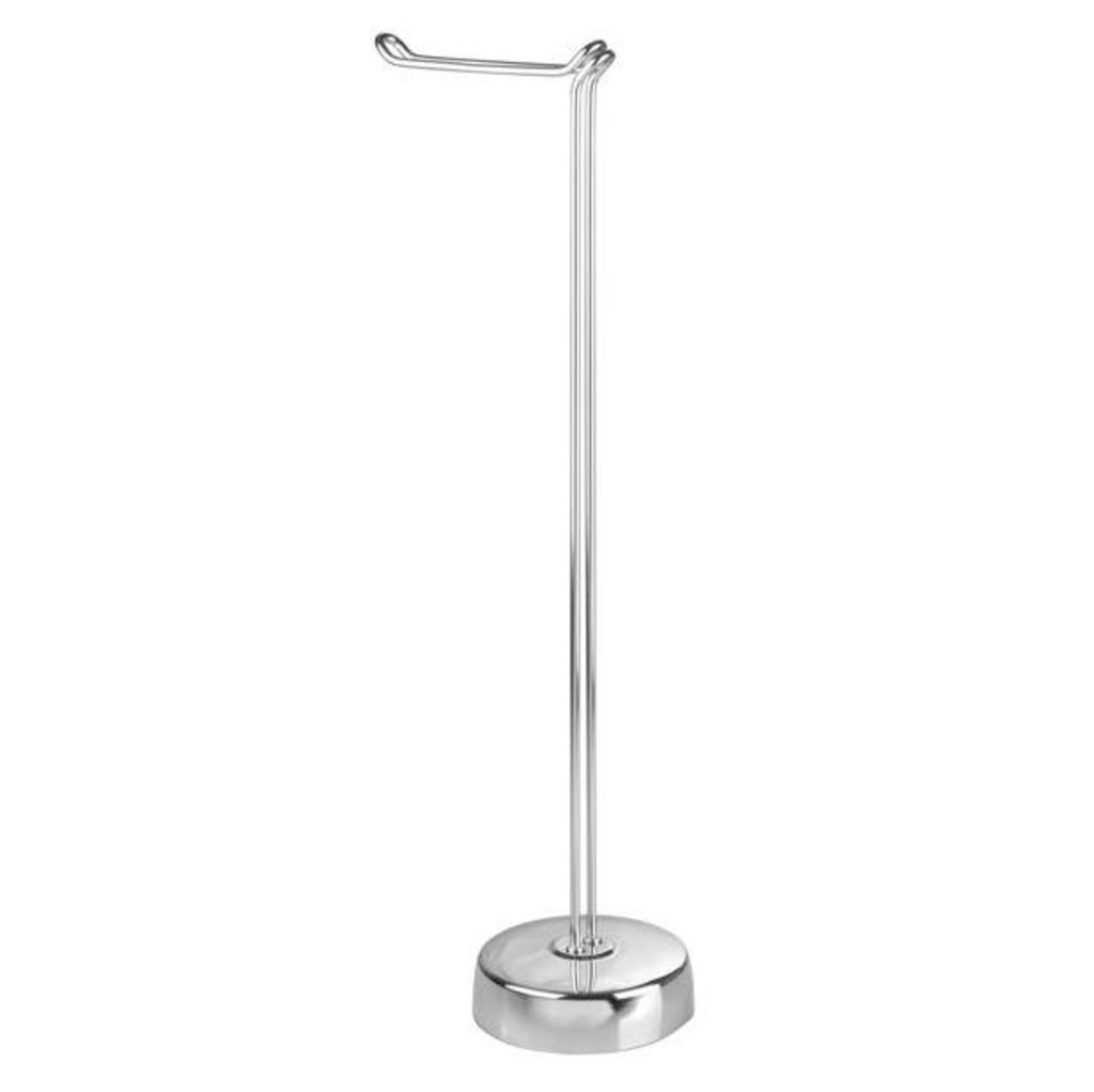 d- Porte papier toilette flip, chrome