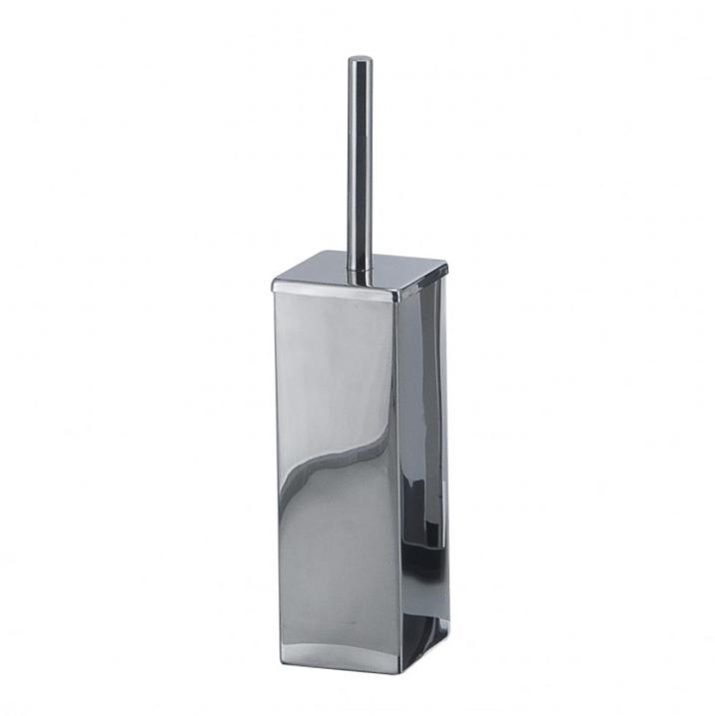 [6IM-6874-SQC] Brosse a toillette quadrat carre chrome