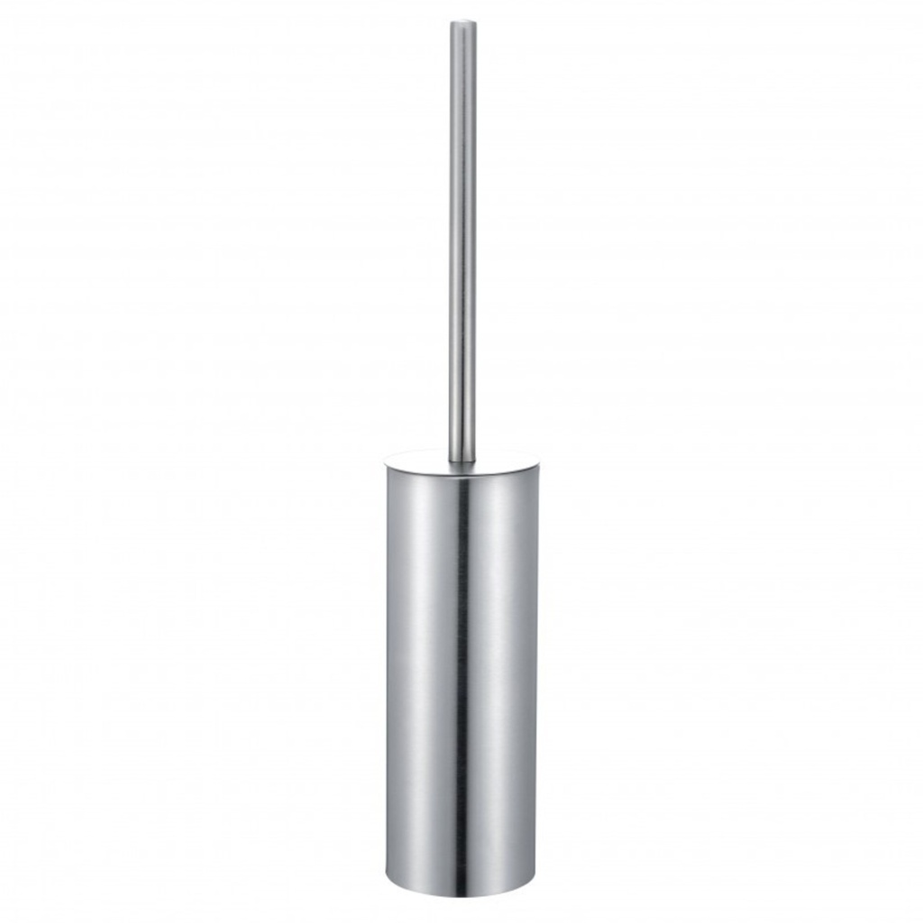 [6IM-6875-RDN] Brosse a toillette chic ronde nickel