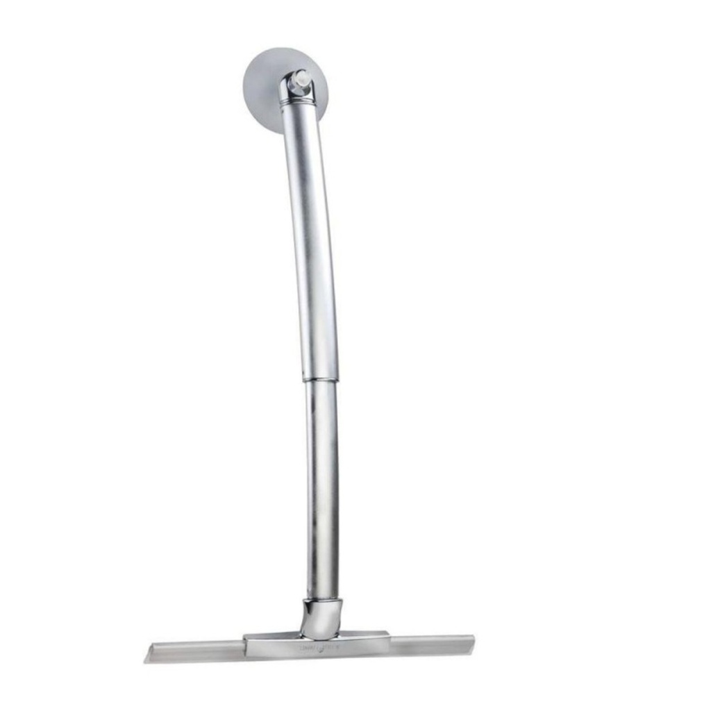 Raclette de douche telescopique 12-18po chrome texturé