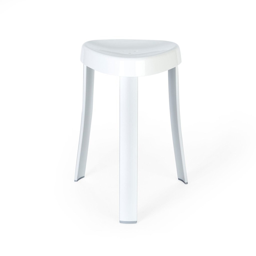 [6IM-70060] Banc de douche spa blanc 15x15x18h
