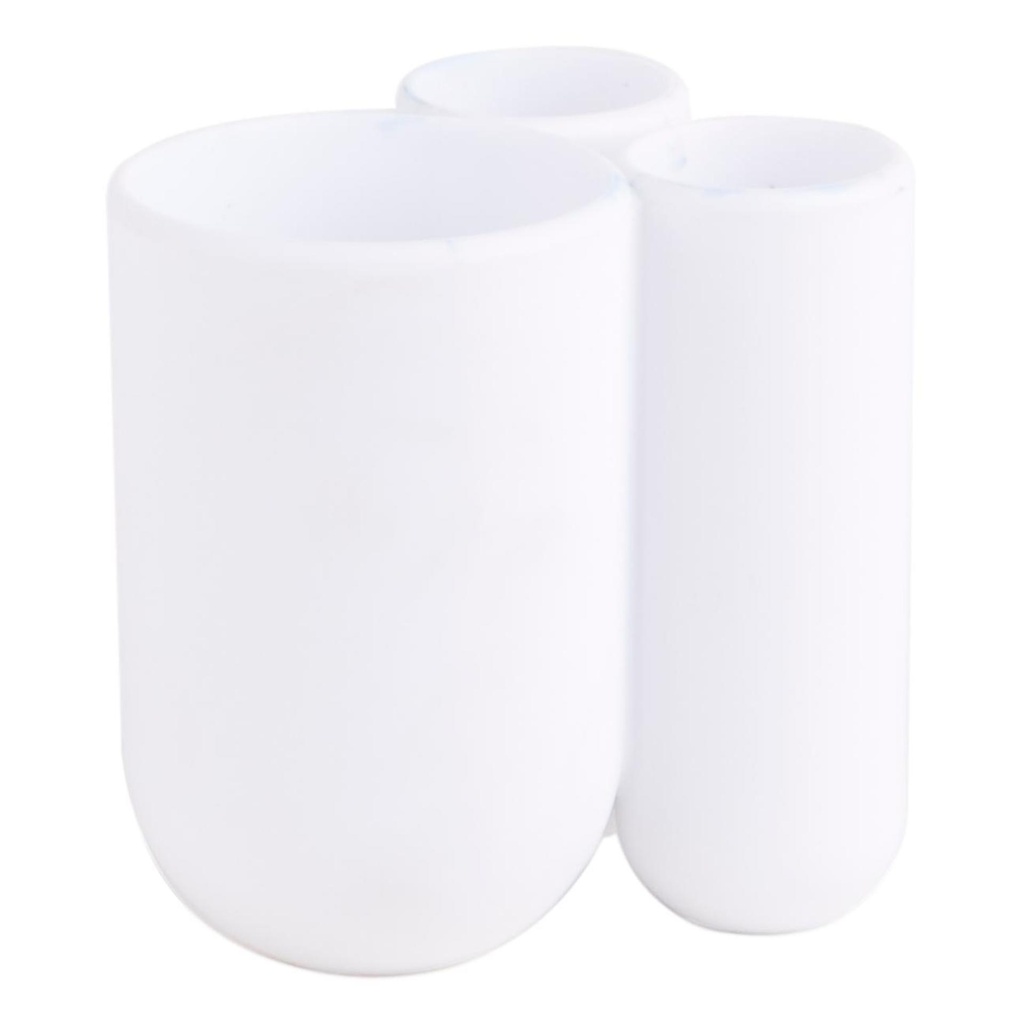 Porte brosse a dent touch blanc