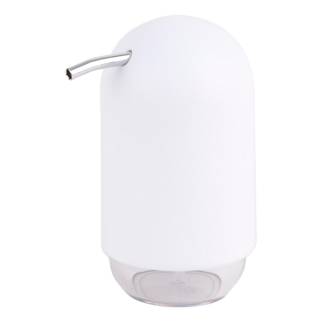Pompe a savon touch blanche