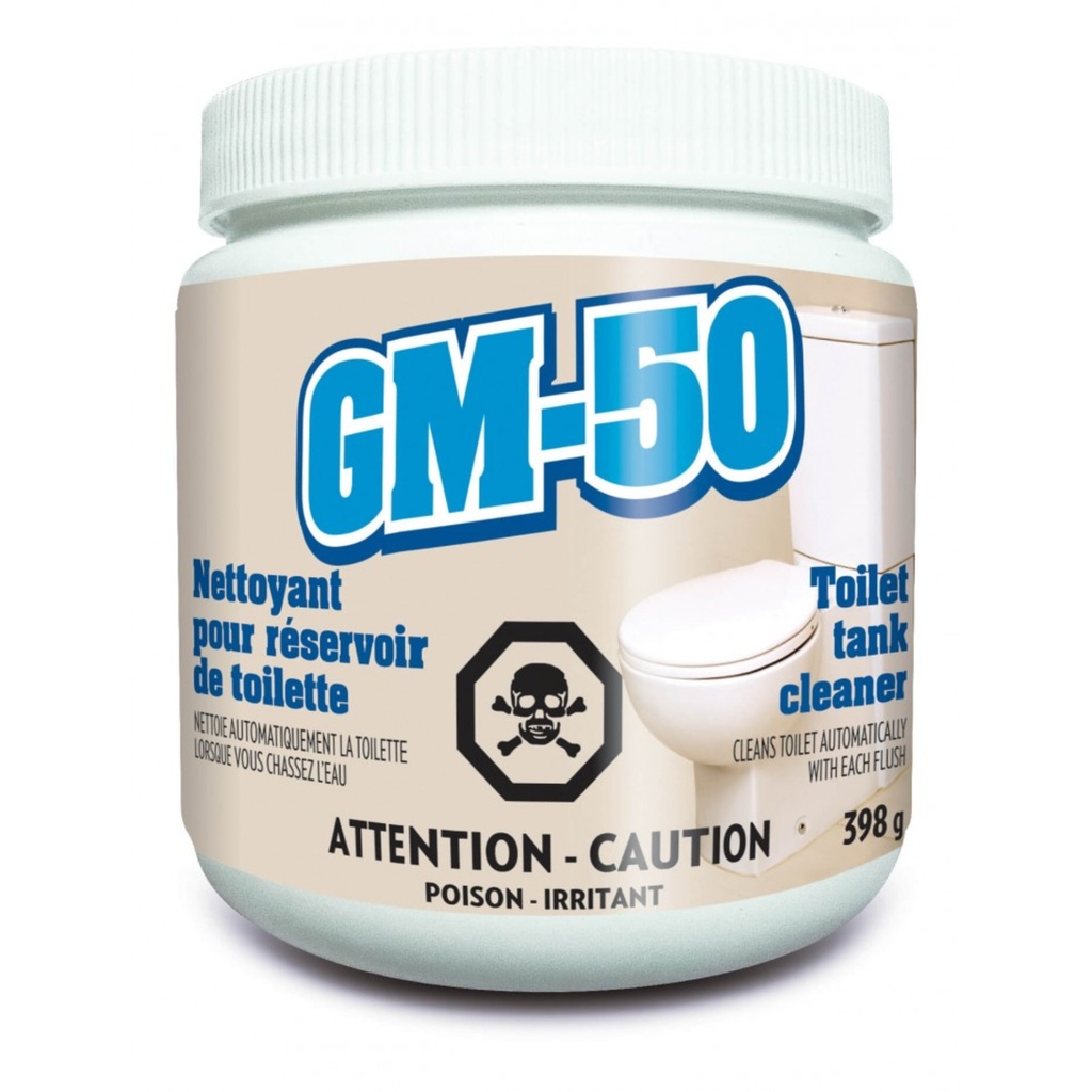 GM-50 Nettoyant de reservoirs et cuvettes