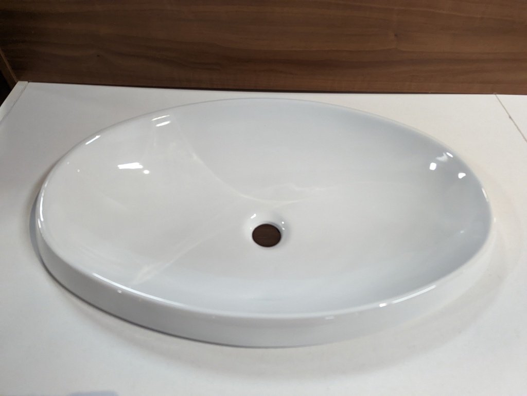 Discontinué - Lavabo #44 23-1/2 x 15-3/4po porcelaine blanche