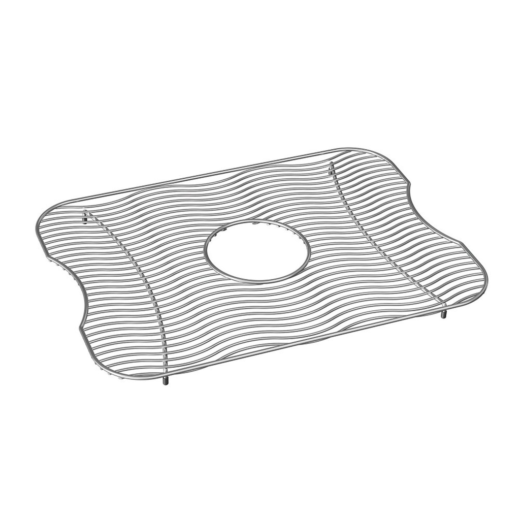 [1EK-LKWBG2115SS] Grille de fond 20 x14 3/4 x1 1/4 en inox poli