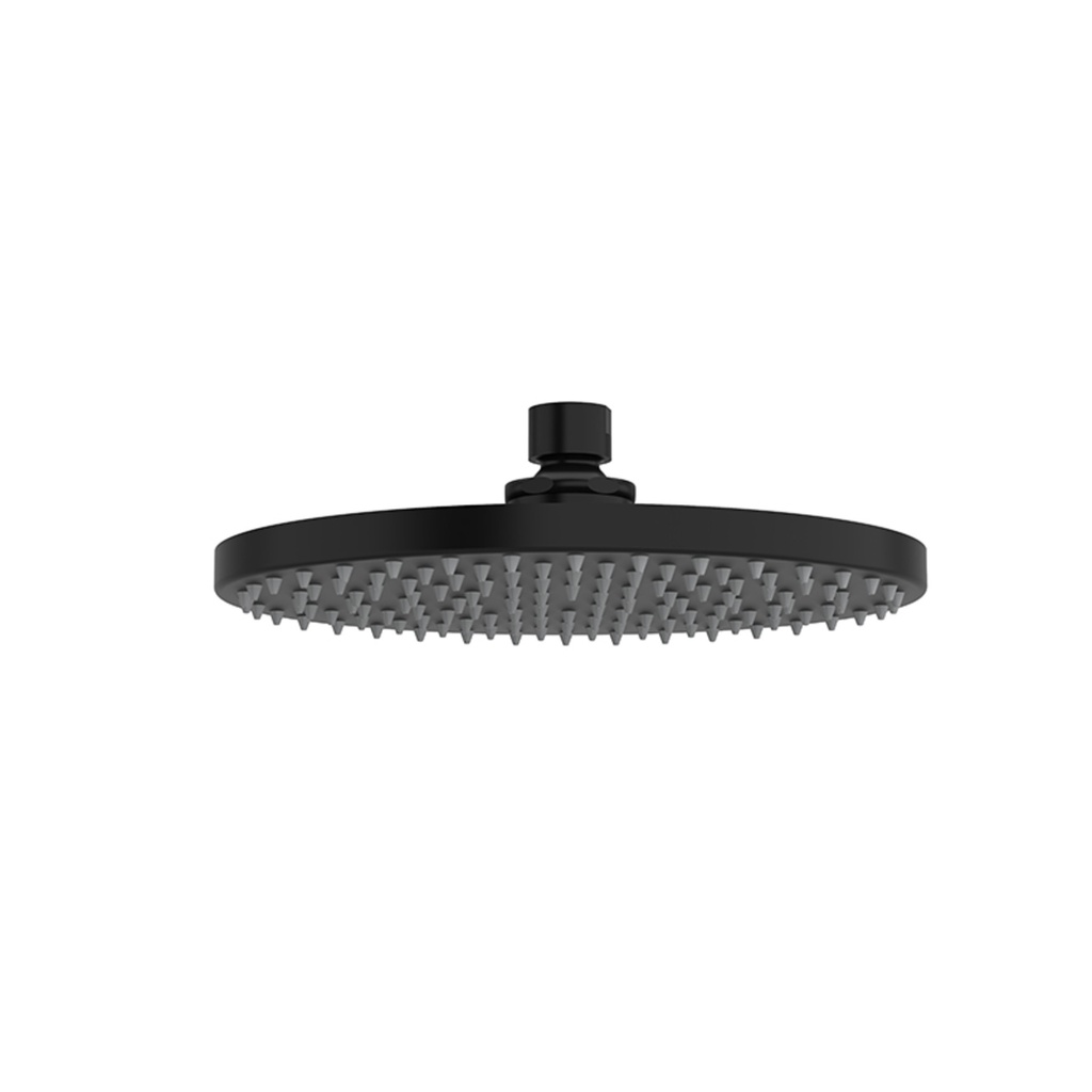 [1SE-468BK] Tete pluie ronde 8po noir