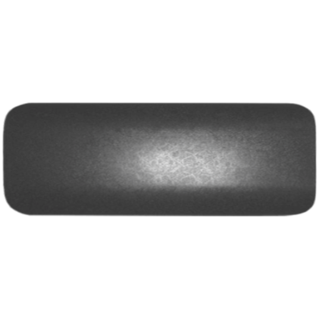 Coussin en gel rectangle noir