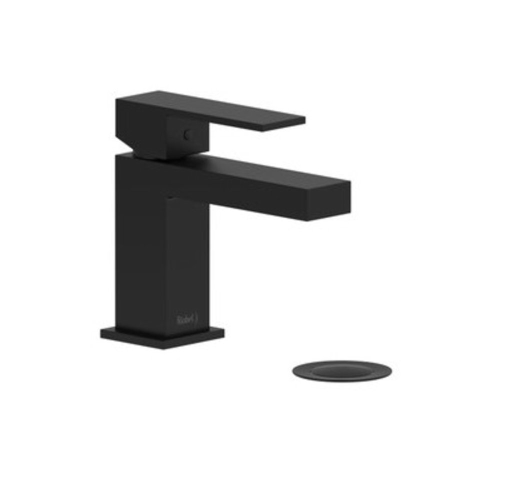 [1SE-US01BK] d- Robinet de lavabo monotrou kubik noir mat