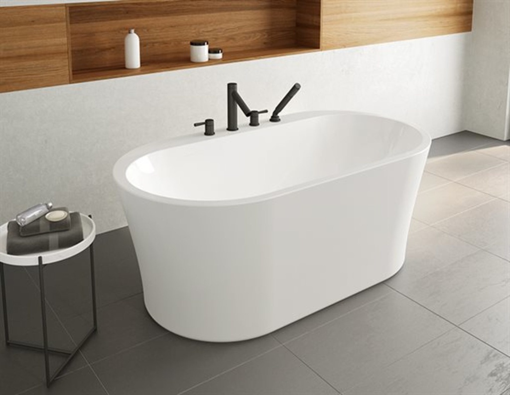 Bain autoportant libretto petite 59x31.5x23 blanc