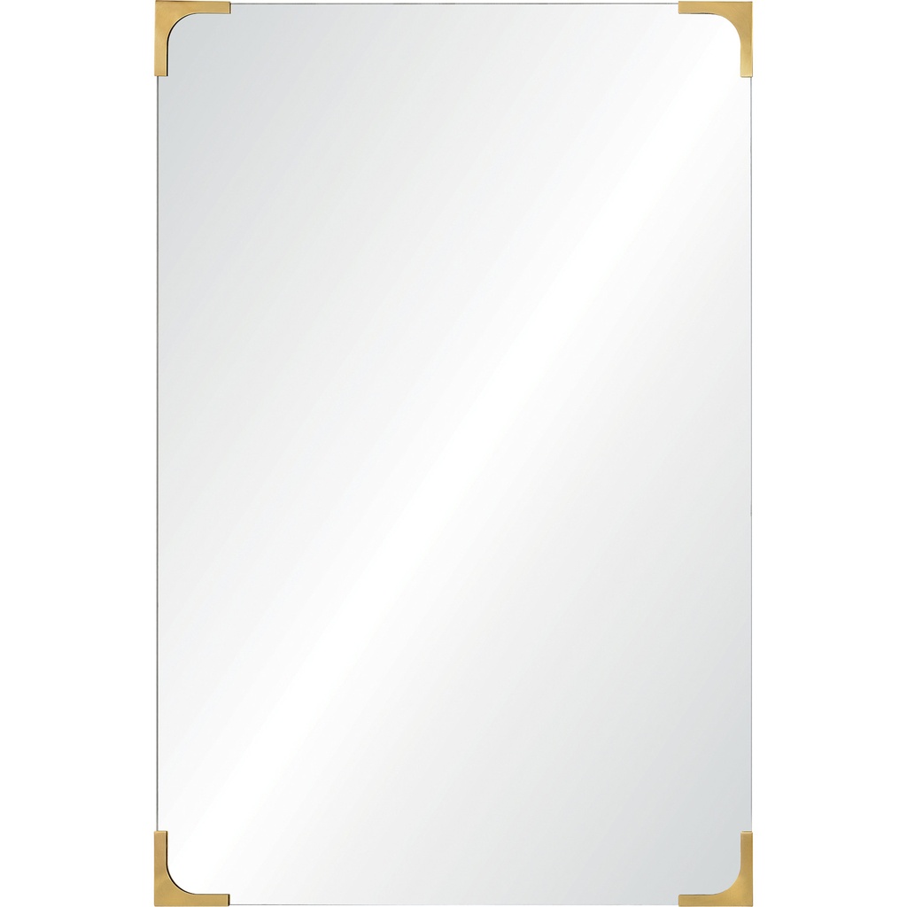 MIROIR EROS AVEC COIN OR 24X36