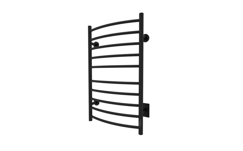[2OD-OD-0910-MB] Chauffe-serviette wave II 20 7/8" x 34", noir mat