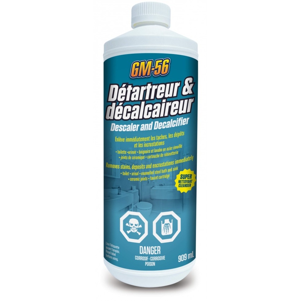 GM-56 Détartrant et décalcaireur 909ml