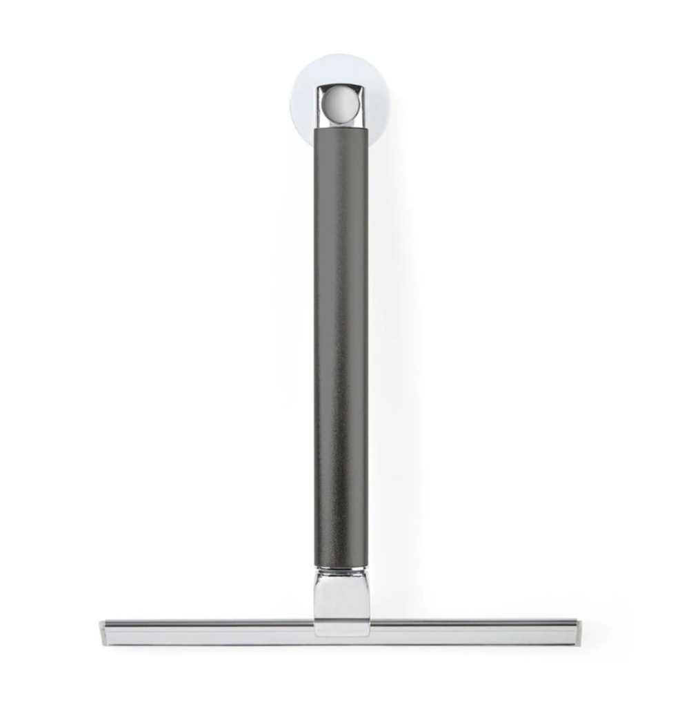 Raclette de douche télescopique 12-18po noir nickel