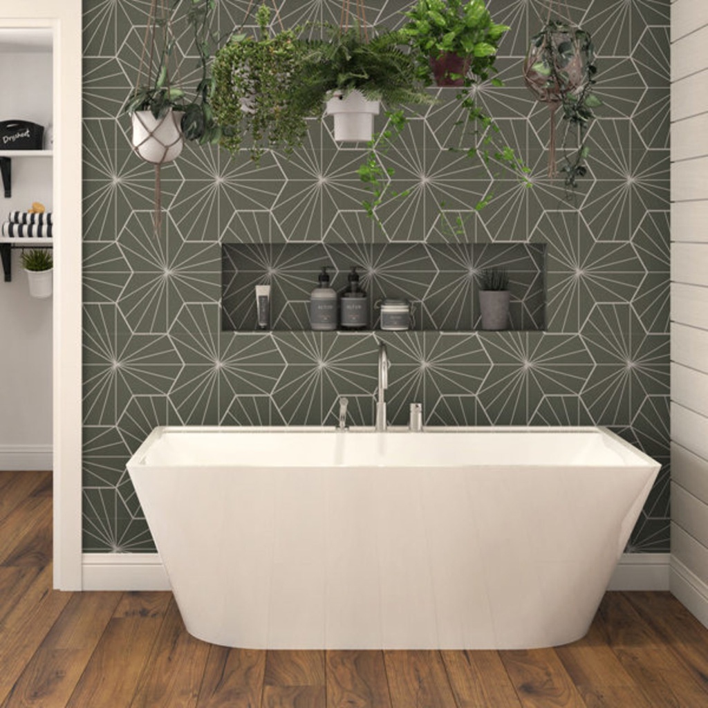 [1OC-RU6201] Bain rupert autoportant 62x34x22 3 jupes