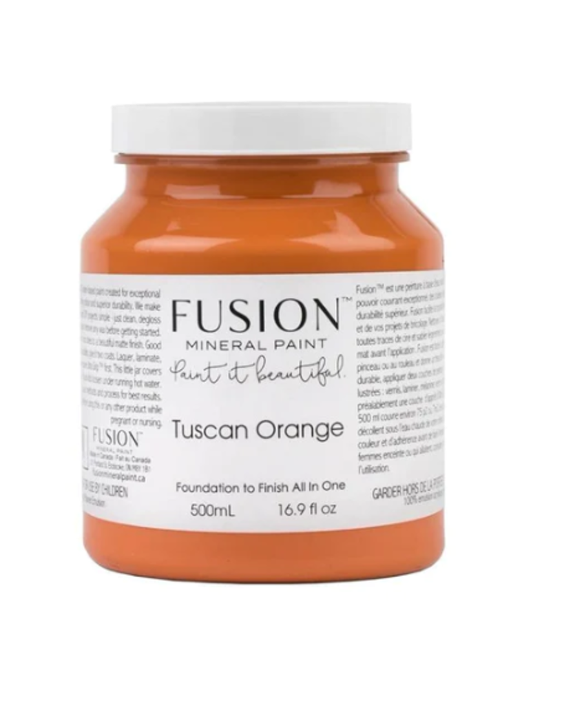 Peinture minérale fusion 500ml couleur 44 tuscan orange