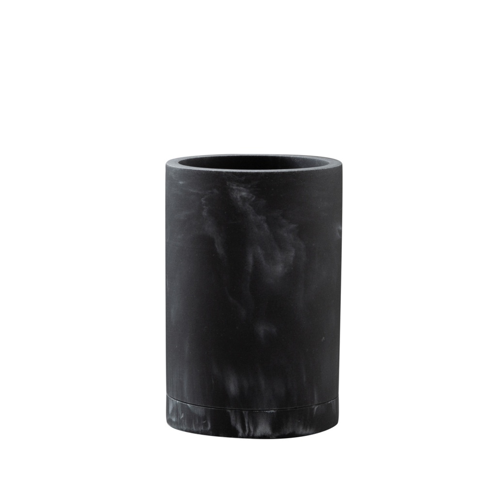 Verre michaelangelo marbre noir mat