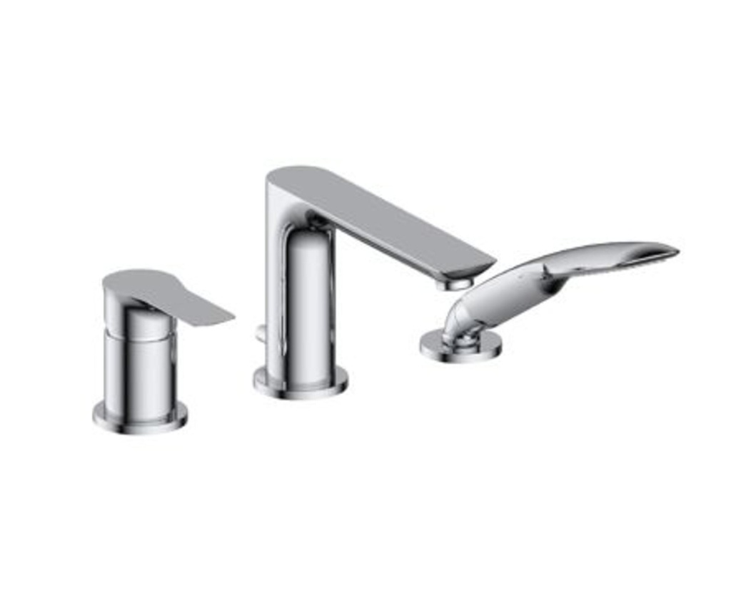 [1LBT-GA35-PB-CR] Robinet de bain 3 morceaux galia chrome