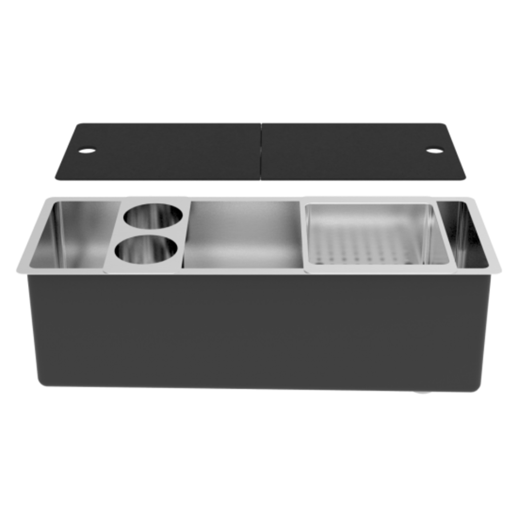 Demo evier panama party stainless