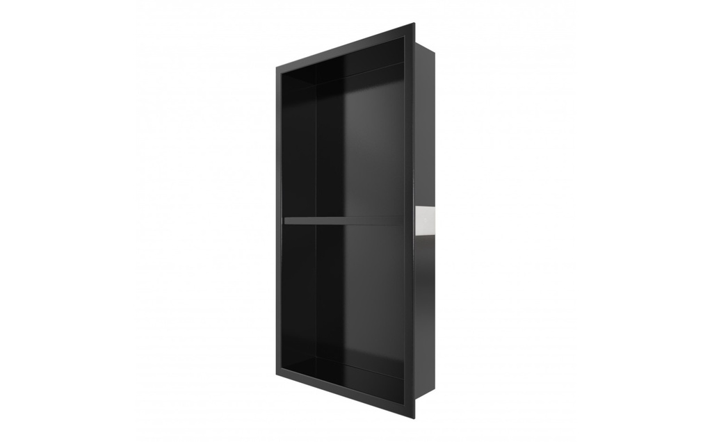 [1OD-OD-3050-MB] Niche de douche misa II avec tablette 25 x 13-1/4 x 4 noir mat