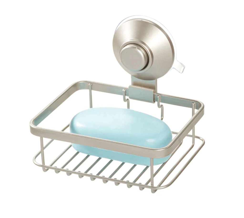 Porte savon mural everett a suction satin