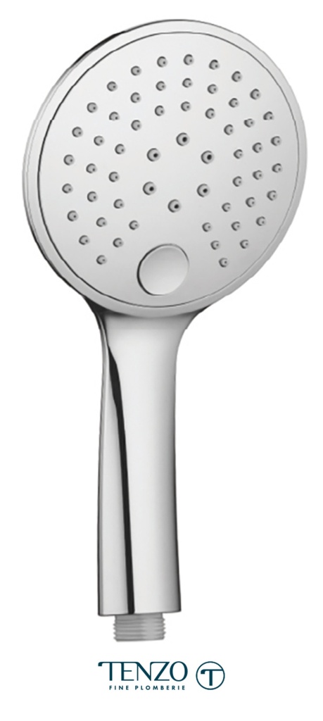Douchette 3 fonctions rond chrome