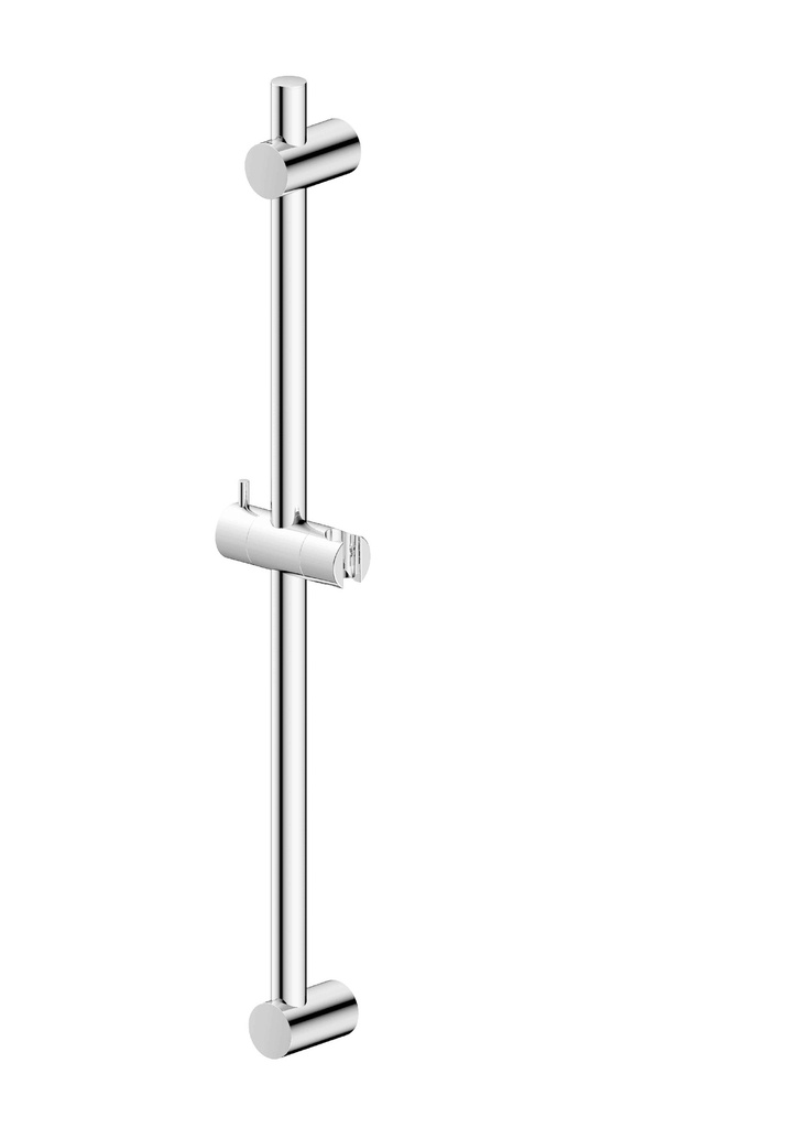 Rail de douche seul hauteur réglable chrome