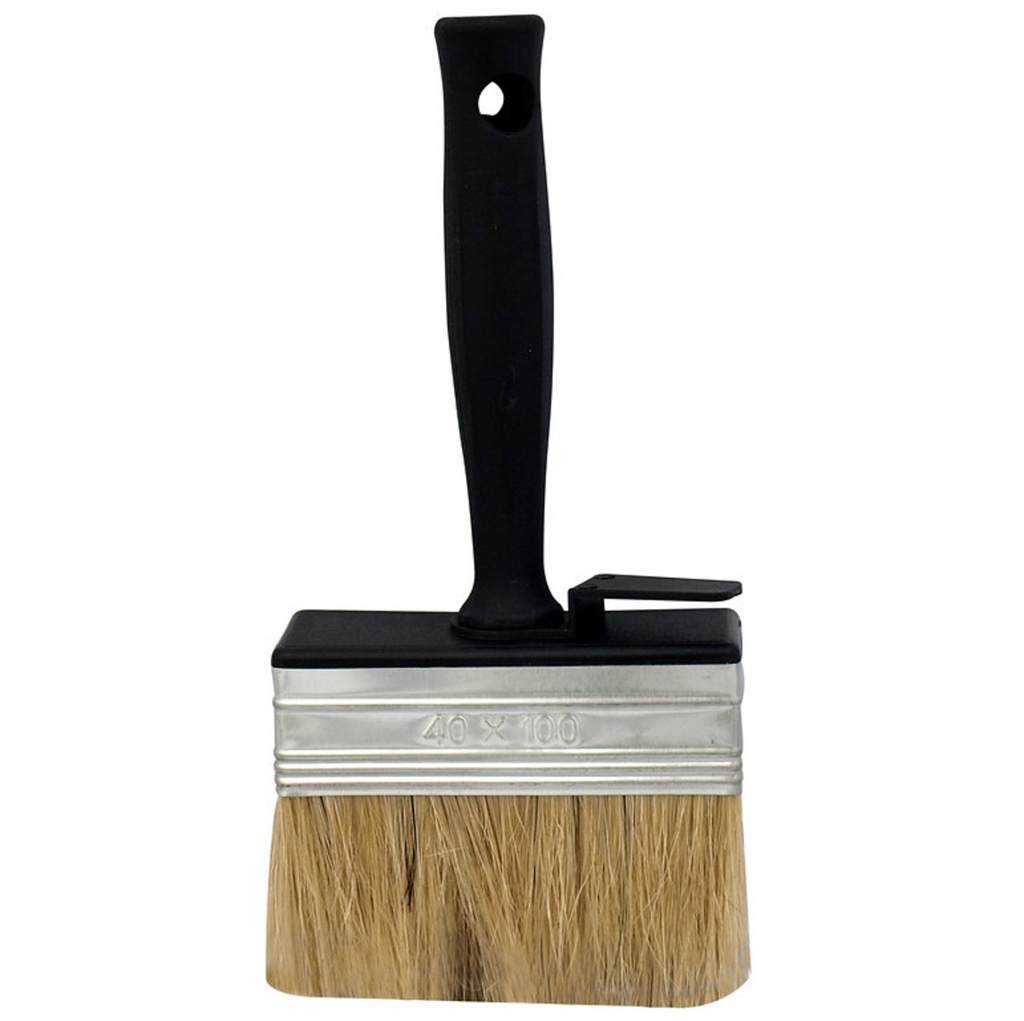 Pinceau soie blanche 5-1/2''
