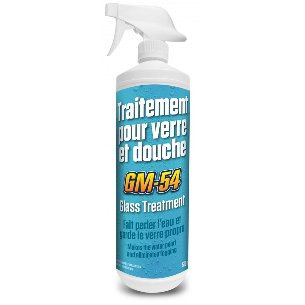 GM-54 Traitement pour verre et douche