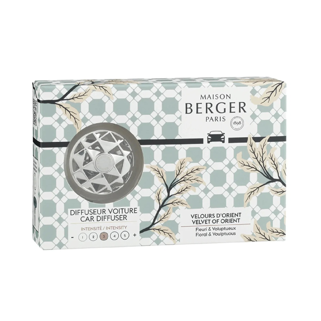 Diffuseur auto adagio velour d'orient