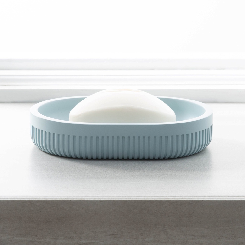 Savonnier corbett en resine bleu