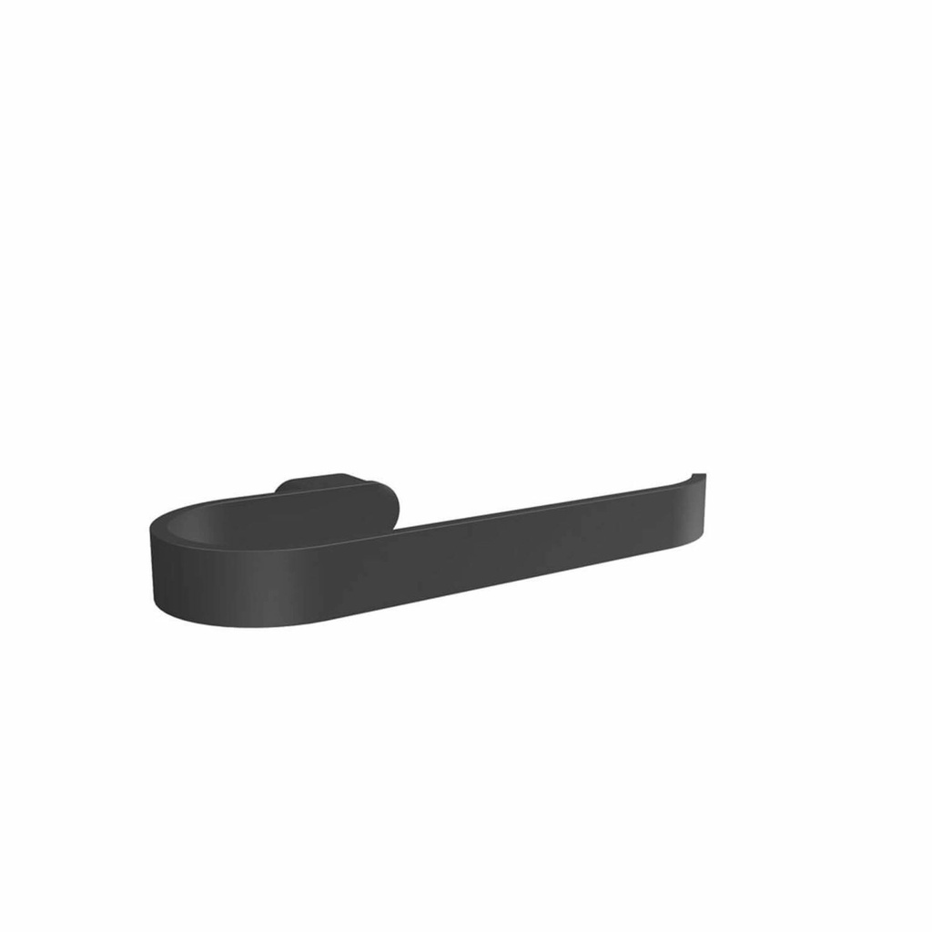 Porte serviette flow 8po noir mat