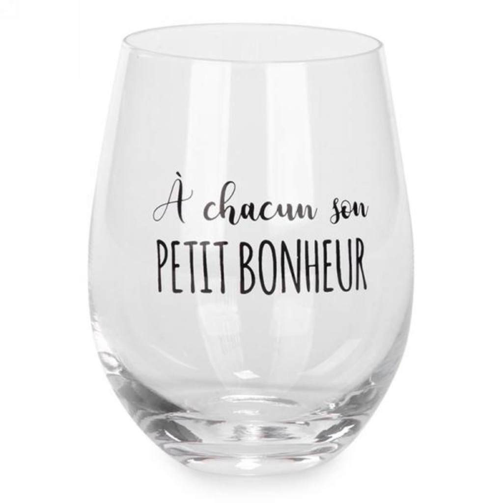 Verre aÌ€ vin ballon petit bonheur...
