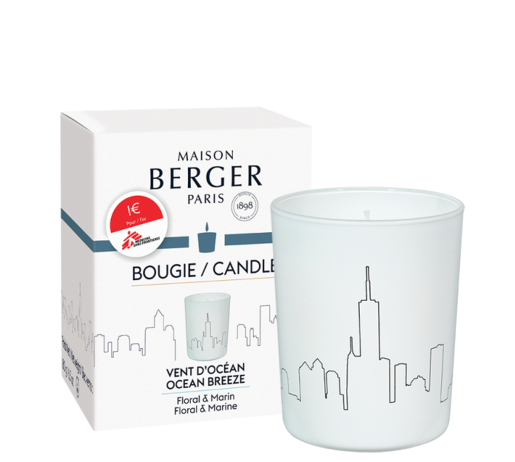 [5LP-7414] Bougie mfs blanche vent d oceant