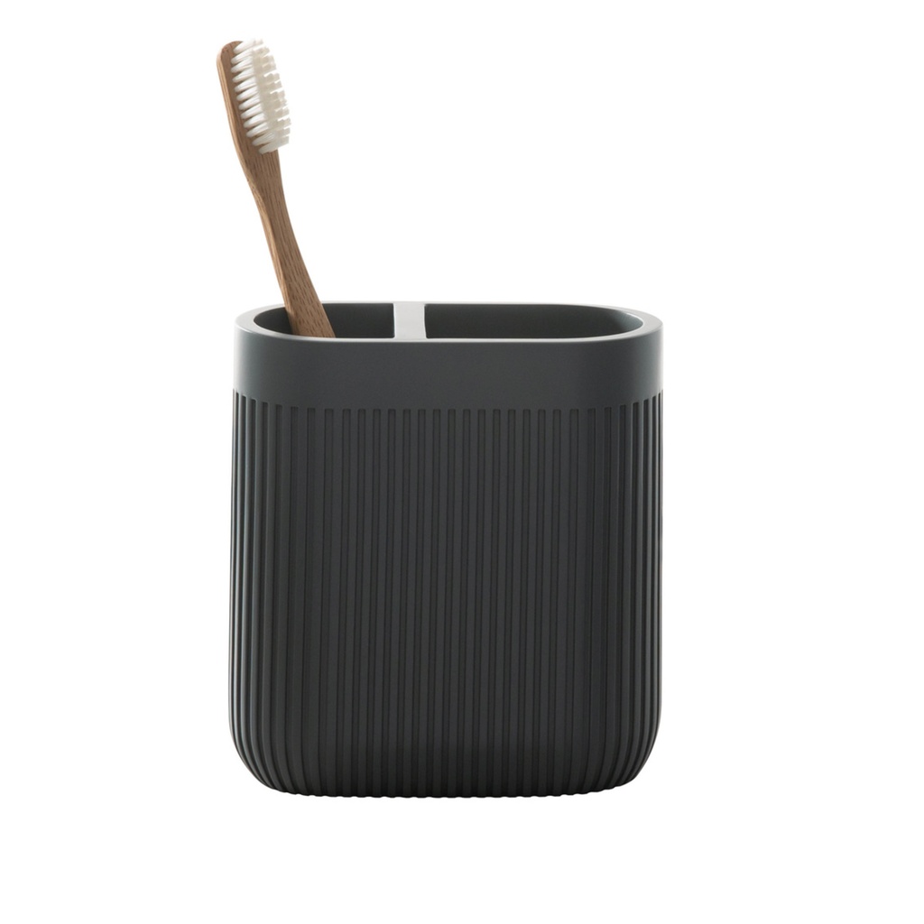 Porte brosse a dent corbett en reÌsine anthracite
