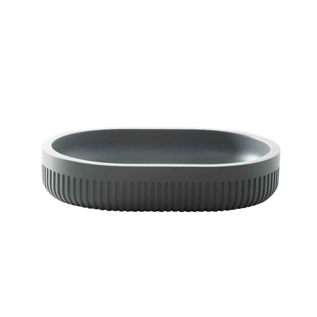 Savonnier corbett en resine anthracite