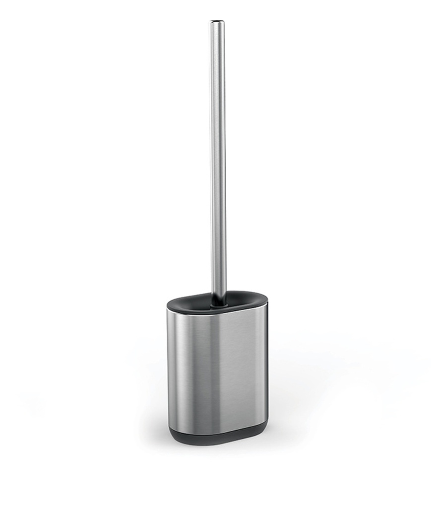 Brosse de toilette innovate stainless et noire matte