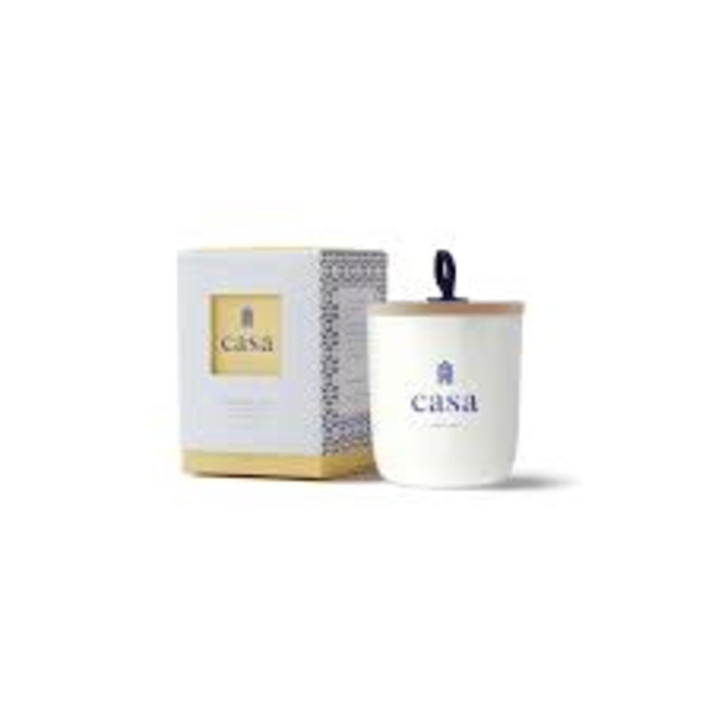 Chandelle de soya  50 heures fleurs de jasmin