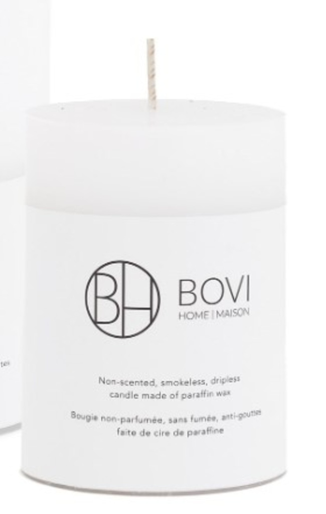 CHANDELLE BOVI BLANCHE 3D X 6H