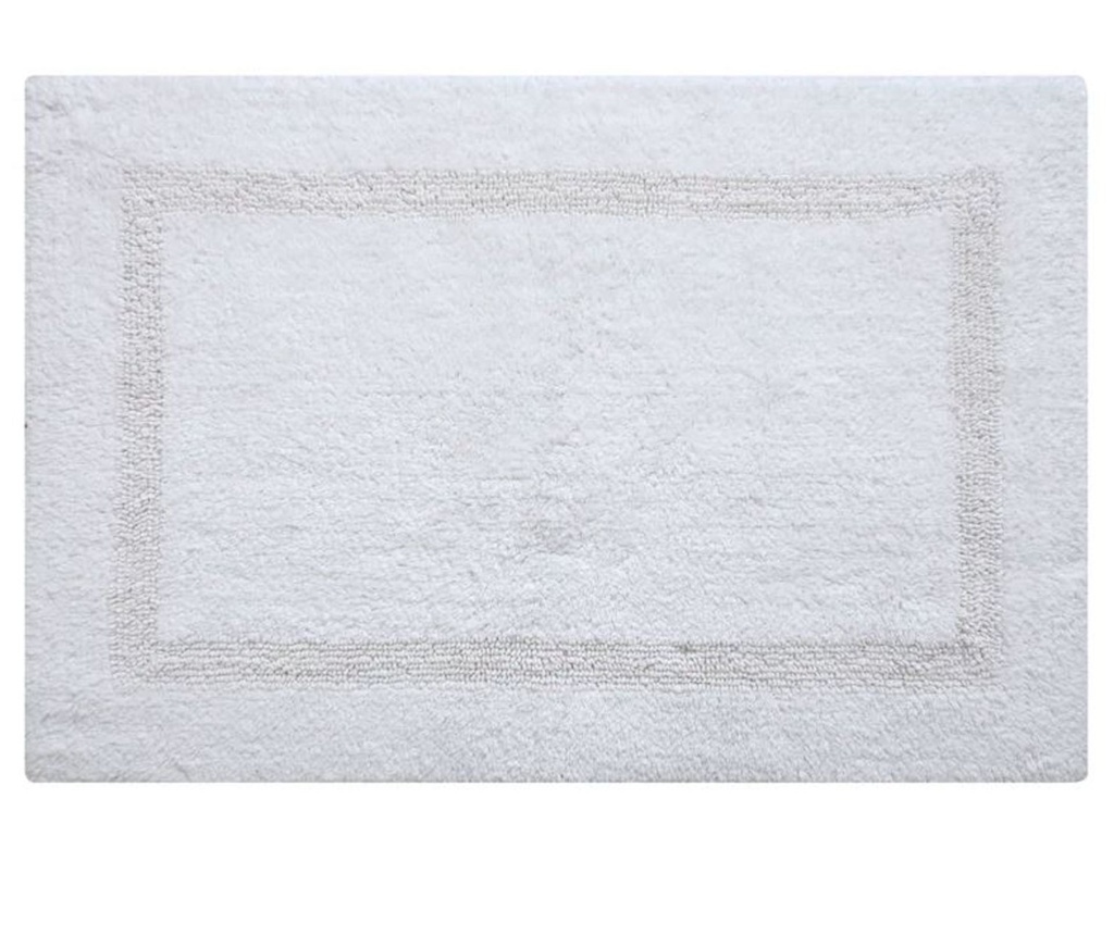 Tapis de bain basix blanc 20x32