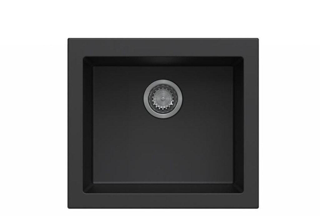 [1LX-LXGRS21UM-DBK] Evier sous-plan une cuve luxart 21po noir foncer