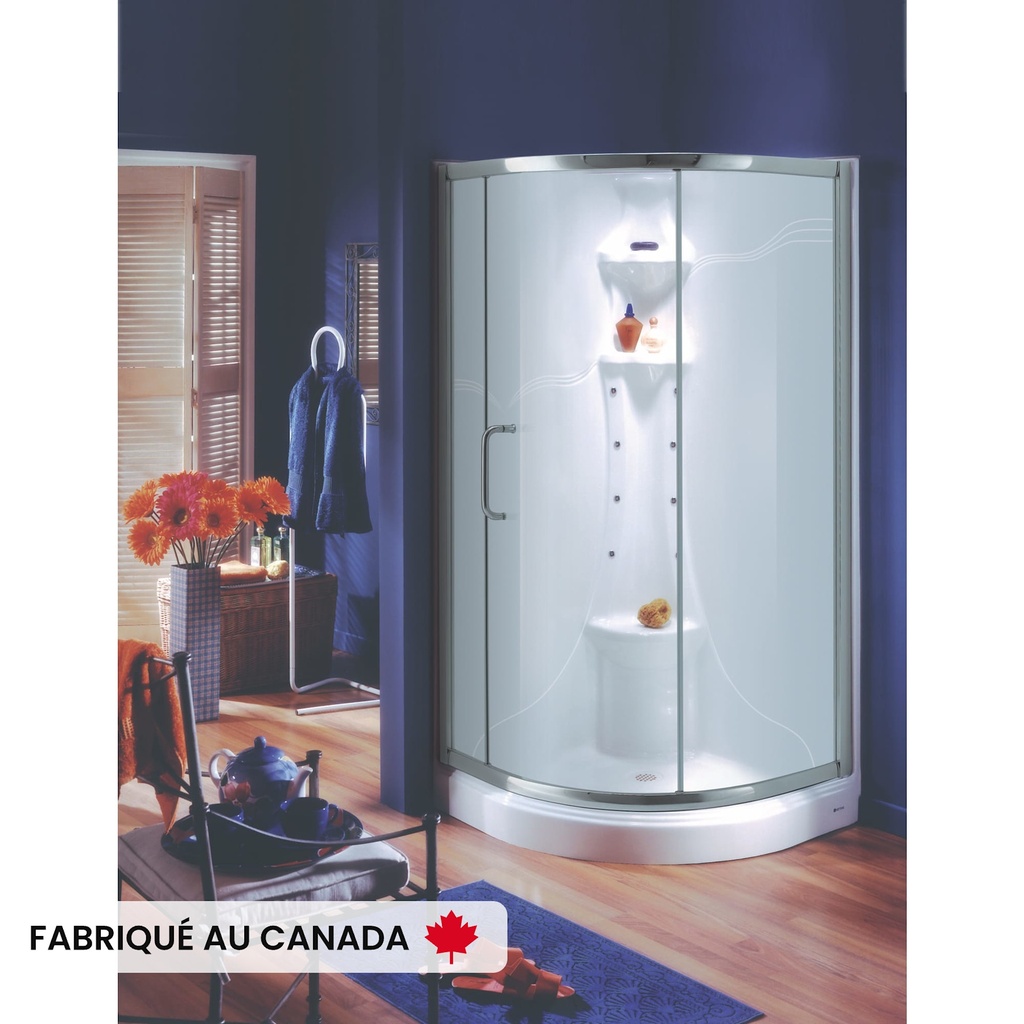 Douche hera 36x36 neo-ronde monopiece