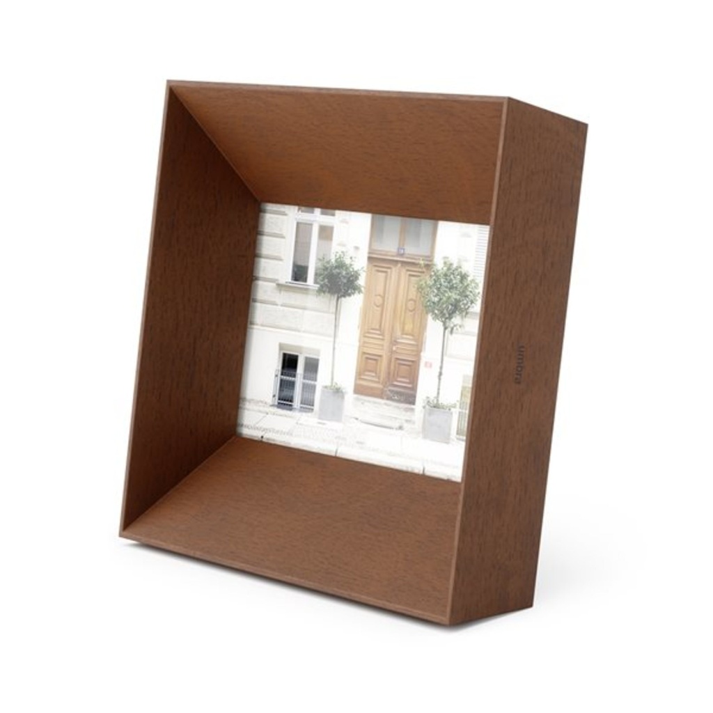 Discontinué - Cadre de photo lookout 4 x 6po bois brun
