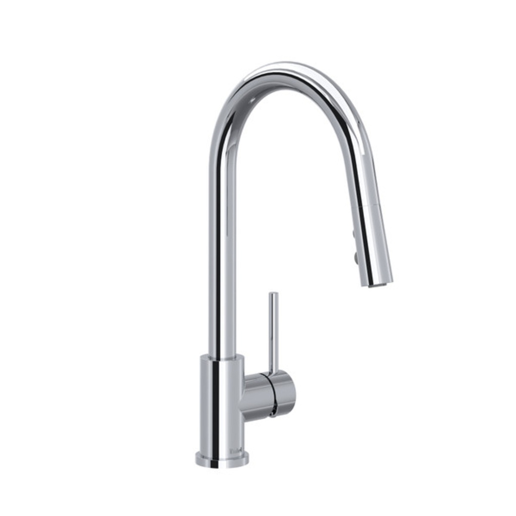 Robinet de cuisine joli avec douchette chrome