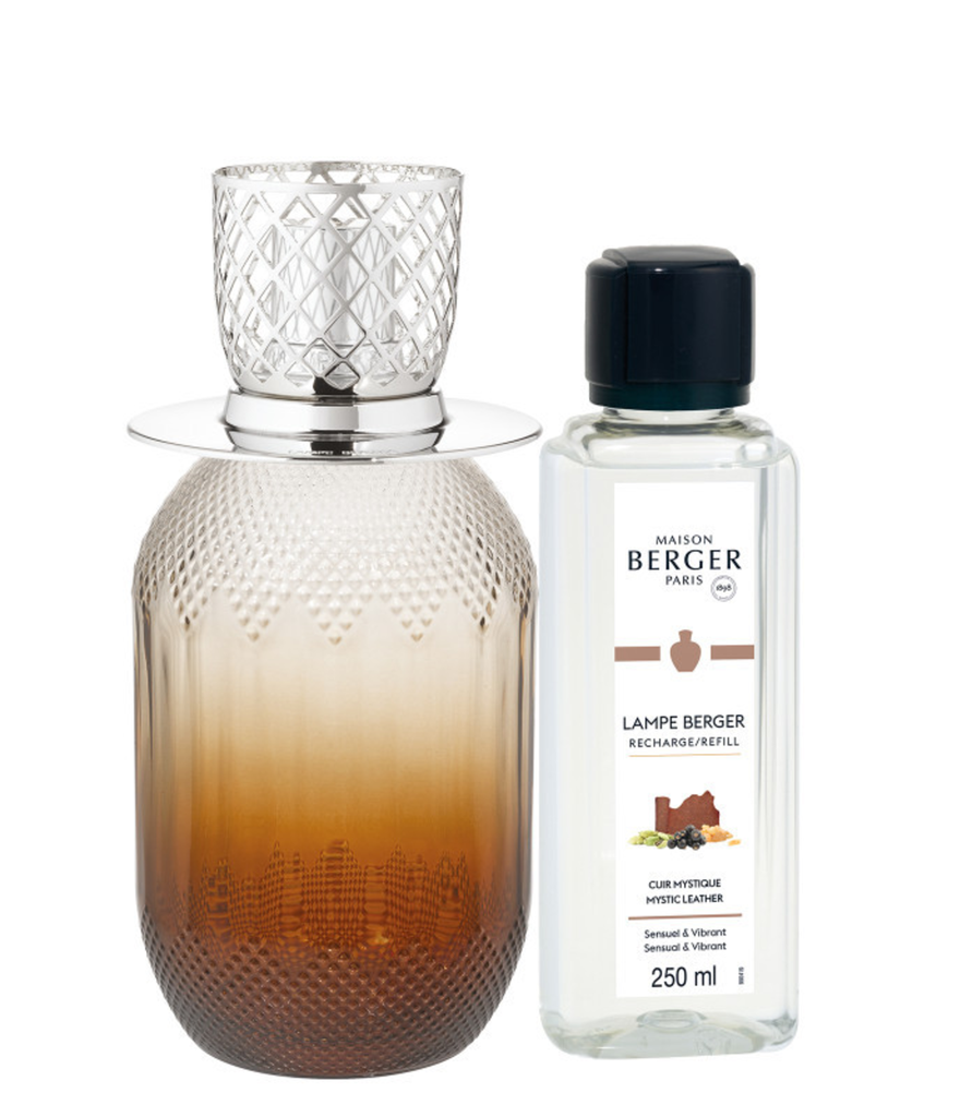Lampe evanescence fauve avec parfum