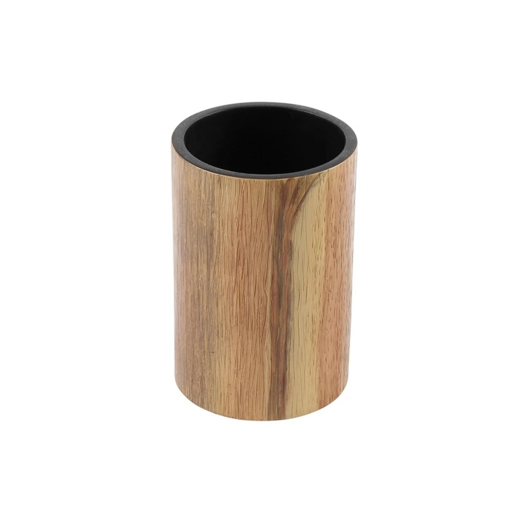 Verre en bois chestnut
