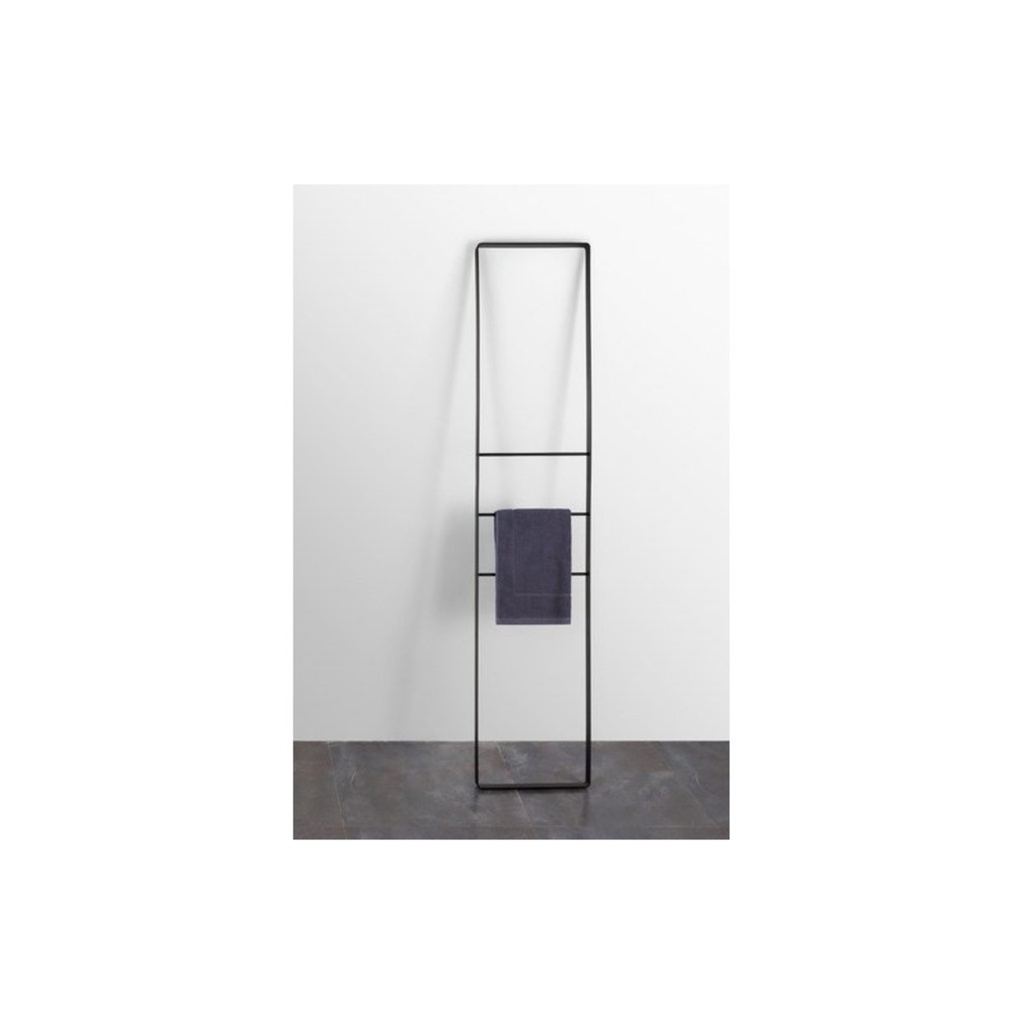 Echelle  a serviette autoportante 16X70H noir mat