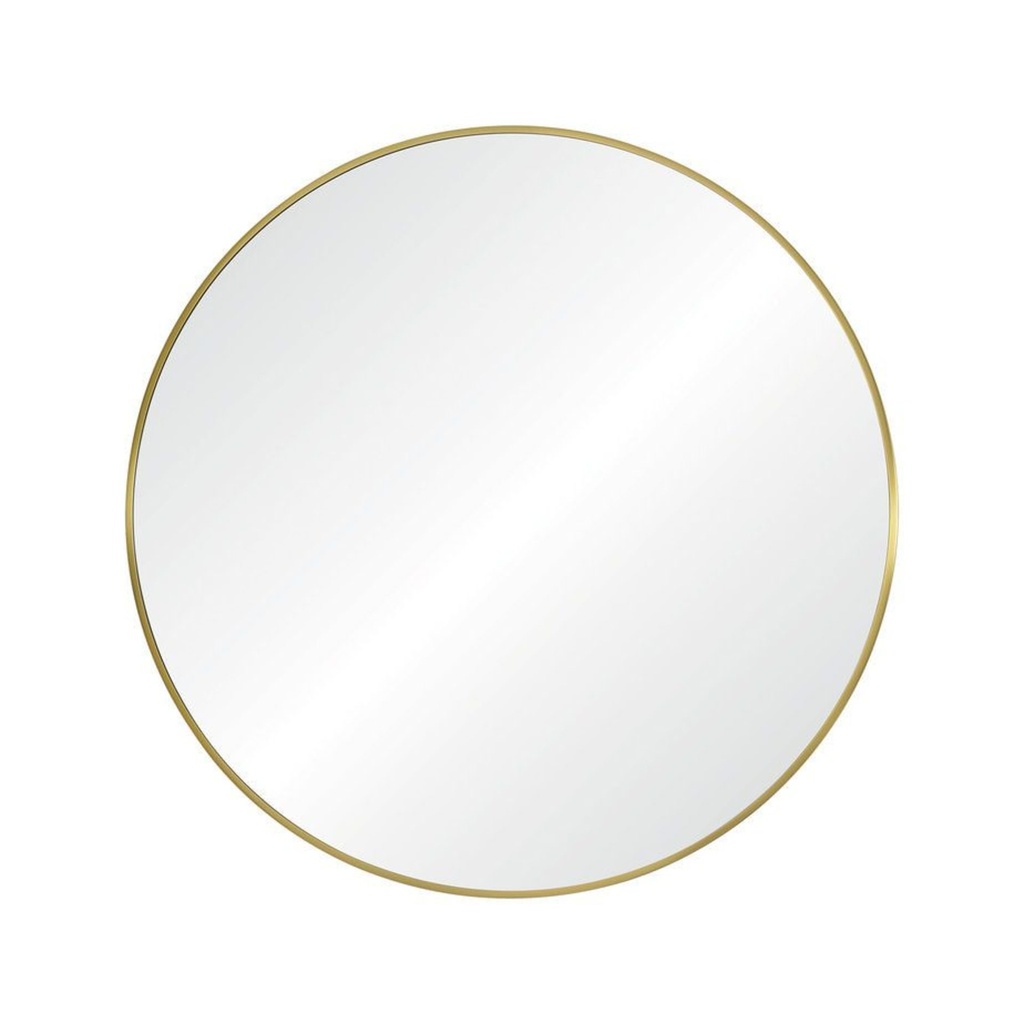 [5RW-MT2529] Miroir rond parga 36po or