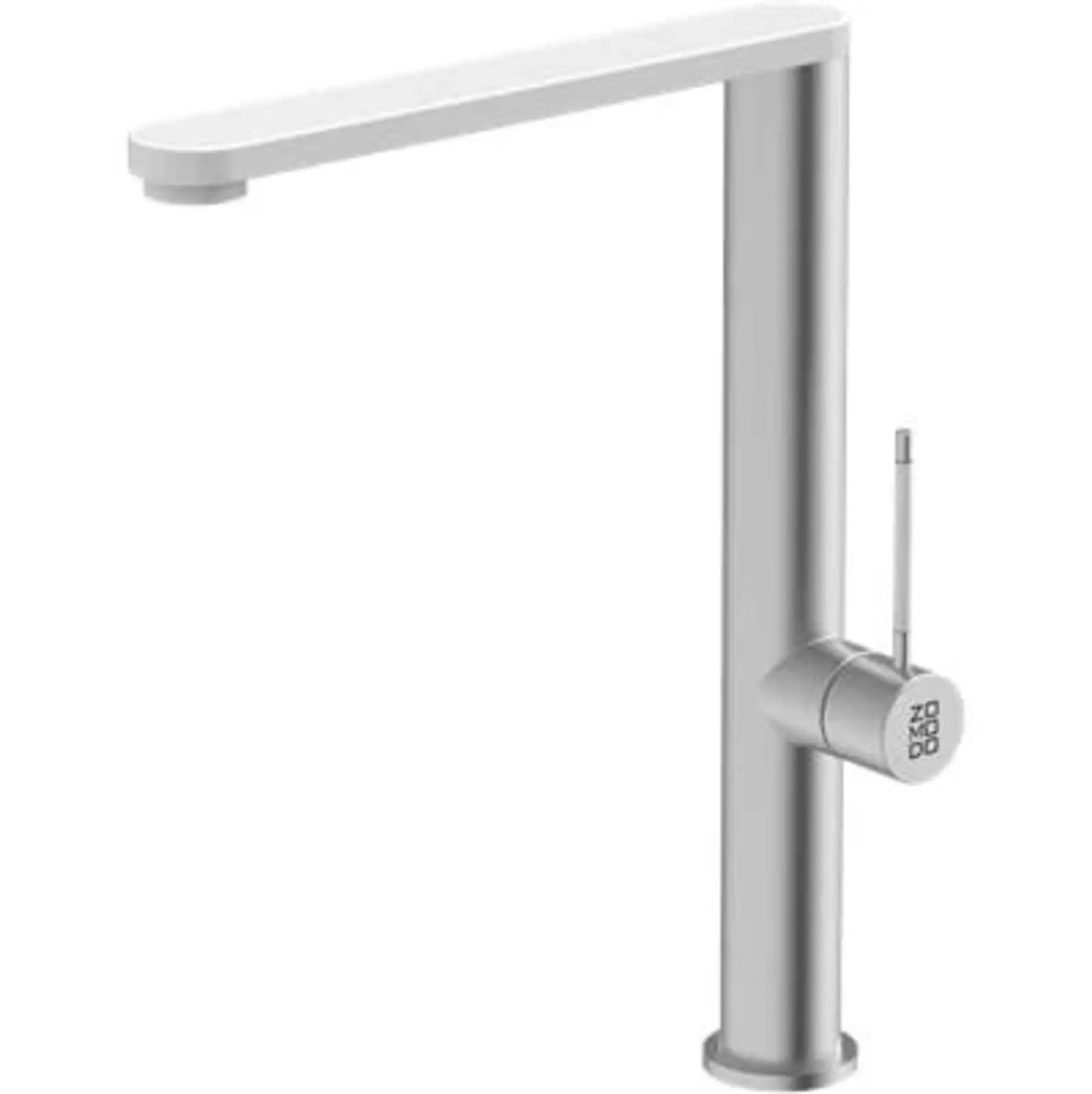 [S-1ZO-KTC013-HBW] Discontinué - Demo - robinet de cuisine piato blanc mat et stainless