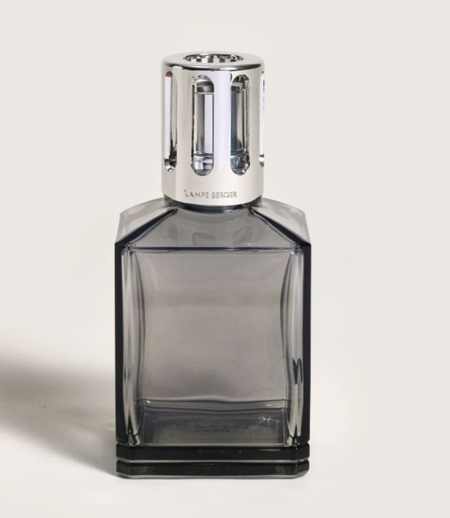 Lampe carré grise